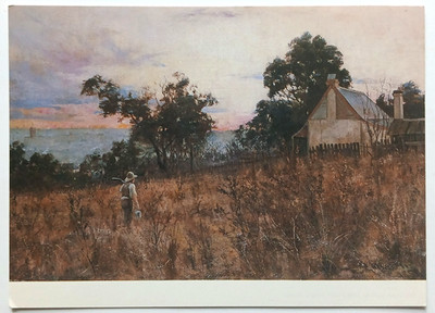 Fred McCubbin Winterabend Hawthorne Kunst Postkarte - ungelaufen
