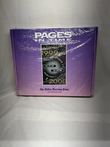 Y2K News Paper Editions Pages In Time Dallas Morn News Dec 31, 1999 Jan 1, 2000
