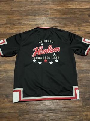 Vintage Platinum FUBU Harlem Globetrotters Warm up Jersey Size