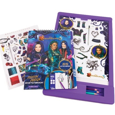 Make It Real Disney Descendants 3 Fashion Design Tracing Light Table for Girl...