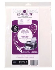 HeatnBond EZ- Print Lite 8.5 inch x 11 inch