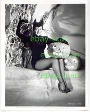 VINTAGE!! 1939 Paulette Goddard MISS HALLOWEEN Cat & Canary Pin-Up MOVIE PHOTO