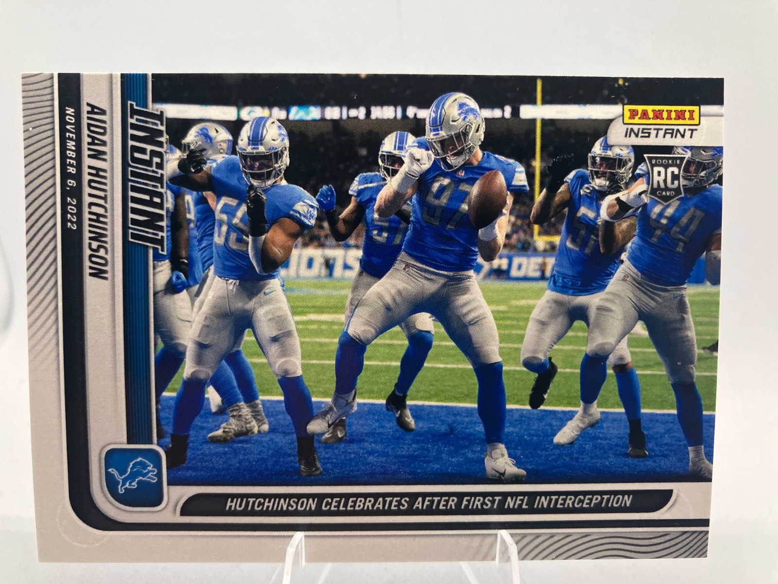 Aidan Hutchinson Panini Instant NFL #96 Base