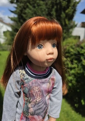 Götz Puppe Happy Kidz Clara 2016 rothaarig 50 cm Stehpuppe unbespielt,  Doll 02
