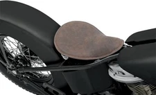 Drag Specialties 0806-0039 Small Spring Solo Seat with Perimeter Stitch Distr...
