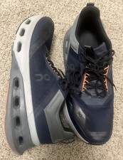 ON Cloud Running Cloudnova X Ink Canyon Men's Running Shoes Blue Size 11 M