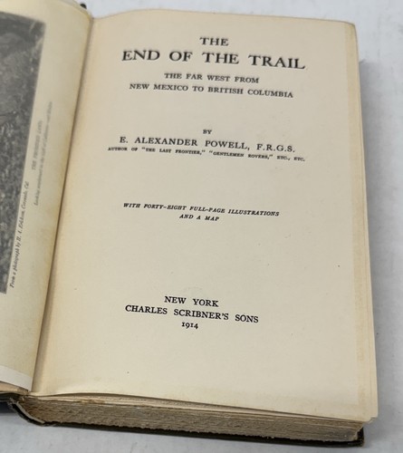 1914 Das Ende des Weges von E. Alexander Powell - New Mexico & British Columbia - Bild 5 von 11