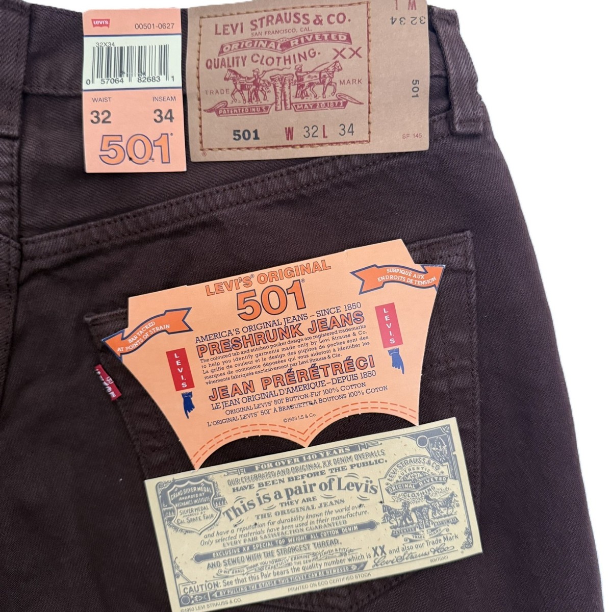 VTG NWT Deadstock 90s Levi