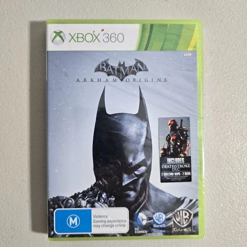 Batman: Arkham Origins Xbox 360 Includes Deathstroke DLC Maps - BRAND NEW SEALED