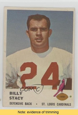 1961 Fleer Billy Stacy #27 READ 0c4