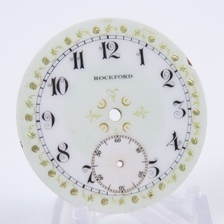 Rockford 16 Size “Multi Colored” Pocket Watch Dial