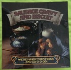 1987 McDonald's "Breakfast" Translite sign 21.75" X 21.75 Advertising Display  — photo 1