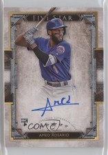 2018 Topps Five Star Amed Rosario #FSA-AR Auto s3g