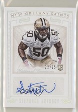 2015 National Treasures Rookie Signatures Silver 22/25 Stephone Anthony Auto n8q