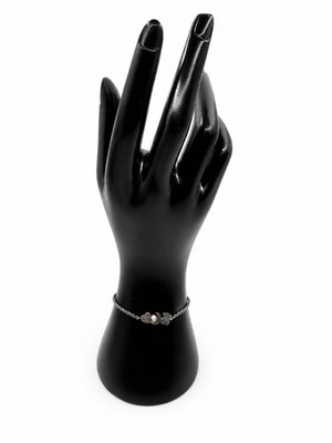 Tous Women's Silver Stamped Bracelet Weight 3.6g