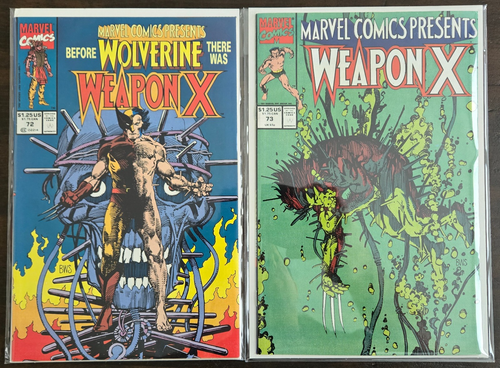 Marvel Comics Presents Weapon X #72 and 73 - Vol 1 - 1991 - Barry Windsor-Smith
