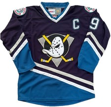 Paul Kariya Anaheim Mighty Ducks Retro Mens M Medium 48 RARE New W Tags Jersey