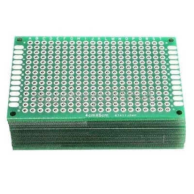 5PCS Double side Prototype PCB Tinned Universal board 4x6 4 #xh