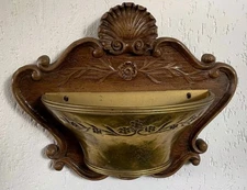 1965 Syroco Inc. Wall Planter Jardinière MCM  16"x20" • EUC