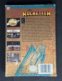 Rocketeer (Nintendo NES) CIB Authentic Tested Works Fast Shipping