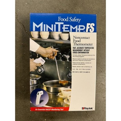 Raytek MiniTemp FS Noncontact Food Thermometer -25F to 400F Temp 9V Battery NEW
