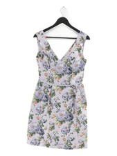 Oasis Tank Midi Dress UK10 in Purple