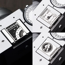 For Canon Sony Nikon Fuji and other Brass Hot Shoe Cover Shutter Button