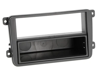 VW Amarok (2H / 2HS2) Coccinelle (16/5C1 + 16/5C7) Autoradio Cadre Cadre 1-DIN - Photo 1/2