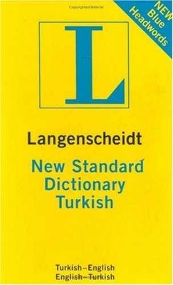 New Standard Turkish Index - Turtleback, by Langenscheidt - Very Good