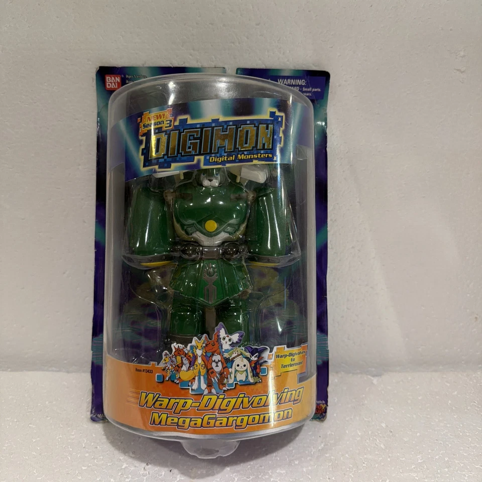 Digimon Season 3 "WARP-DIGIVOLVING MEGAGARGOMON Action Figure 2002 BANDAI #FP - Image 2 of 4