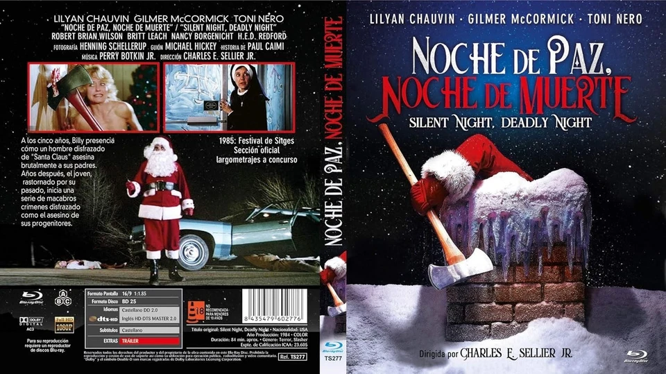 SILENT NIGHT DEADLY NIGHT (1984) - BLU RAY DISC - - Image 2 of 2