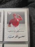 Rick Honeycutt 1996 Leaf Authentic Signature Series On Card Autograph Auto