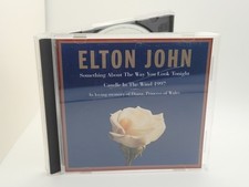 Elton John Something About the Way You Look Tonight Music CD Album 1997 Pop Rock