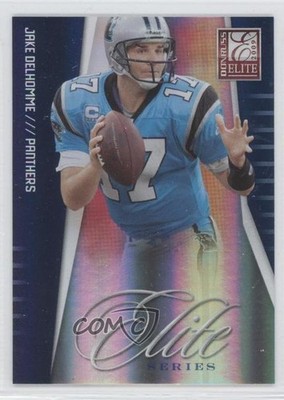 2009 Donruss Elite Series Blue 137/199 Jake Delhomme #3 0q4