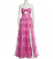 Jovani Halter Neck Cut Out Gown Size 2