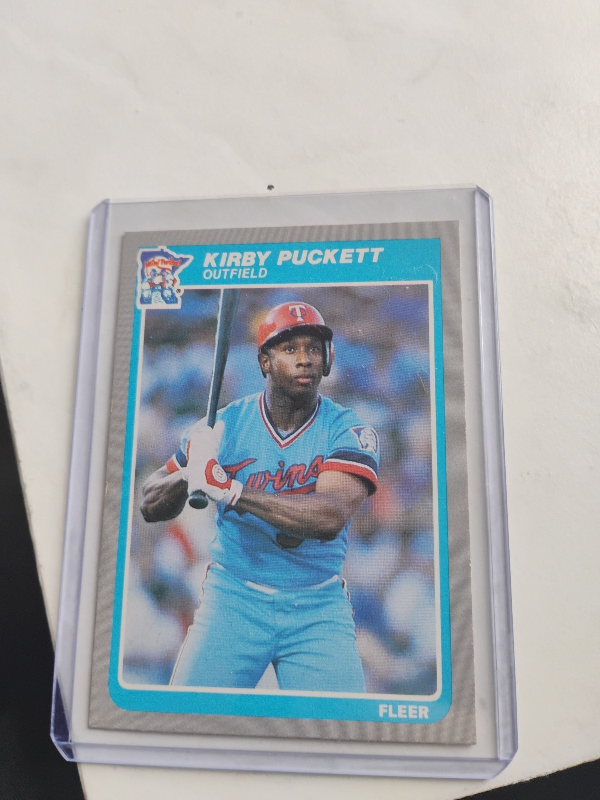 1985 Fleer - Kirby Puckett #286 (RC)