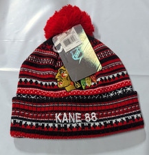 Chicago Blackhawks Knit Beanie Toque Winter Hat Cap New Cuffed Patrick Kane 88