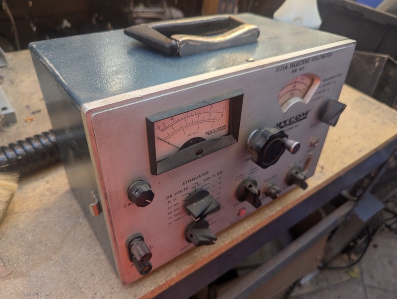 Rycom Instruments 3121A Selective Level Meter, 