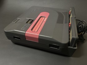 SHARP Twin Famicom AN-500B Super Mario Bros.2 Digdug  Tested New Belt Working !