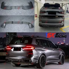 For BMW X7 G07 2023-2025 Carbon Fiber/Forged Roof Spoiler Tail Lip Wing Bodykit