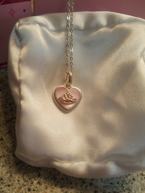 disney princess crown necklace