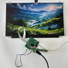 PS PC 15.6" Screen 1366X768 panel LCD DIY EDP Controller board KIT VGA HDMI