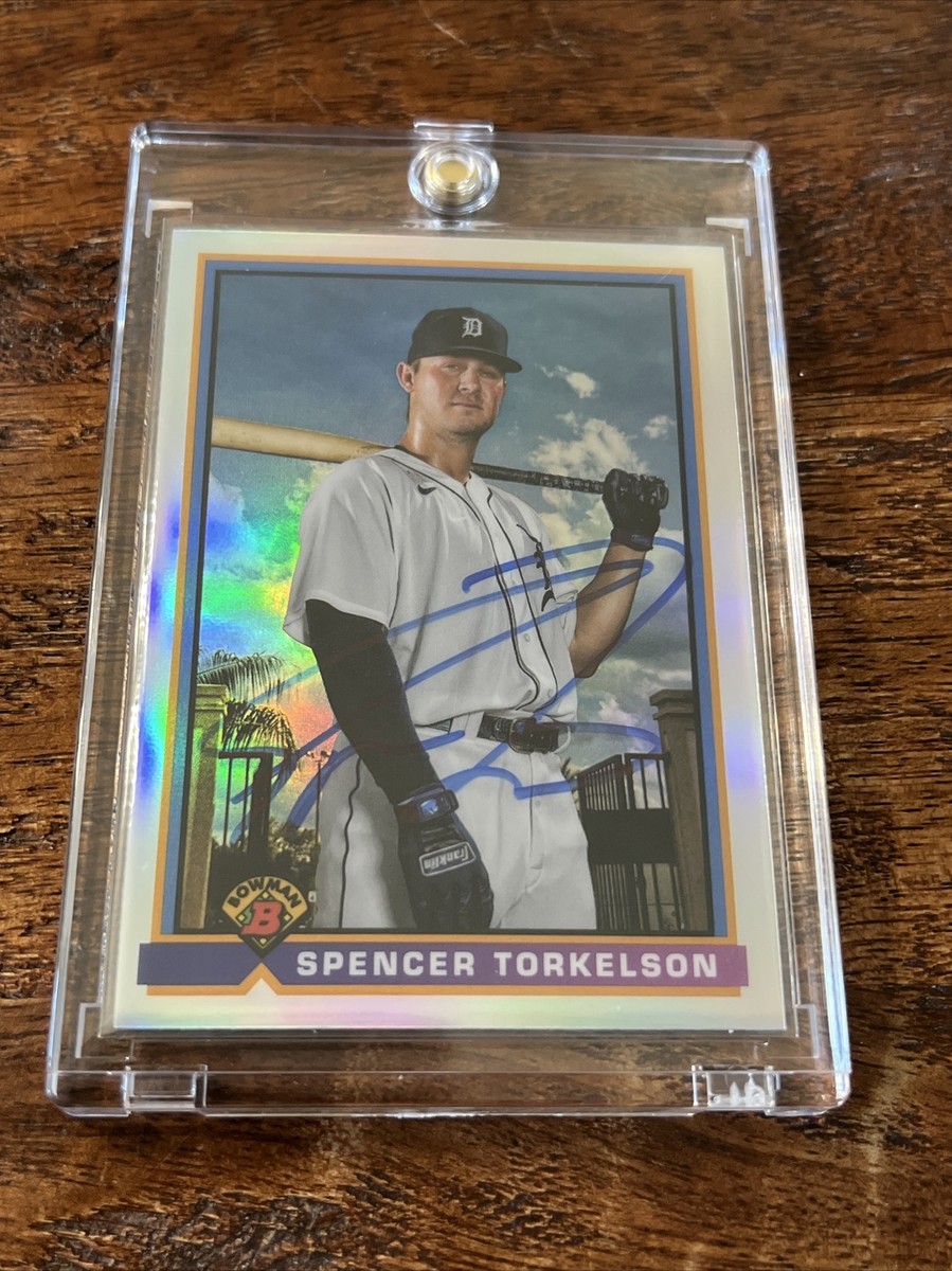 Spencer Torkelson Signed Bowman Card Psa Dna Coa Tigers