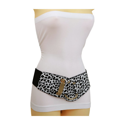 Top Chemise Femme Rampage Taille M - Imprimé Guépard, Couleurs Bruns/crème/noir, Occasion Très Bon état