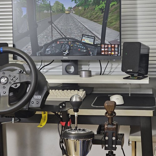 Sim Truck Hand Brake for Logitech G27 G29 G923 Thrustmaster T300RS T-GT ETS2 AAU - Picture 6 of 21