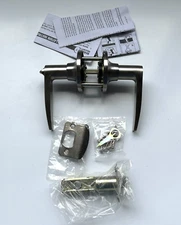 Shield Security Privacy Lever Satin Nickel Finish #913824 NEW Fast Ship