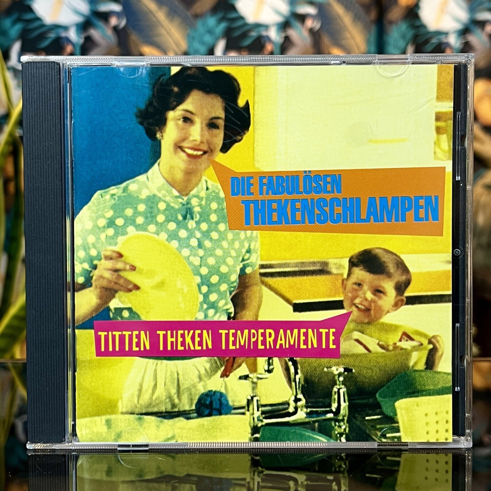 DIE FABULÖSEN THEKENSCHLAMPEN - TITTEN THEKEN TEMPERAMENTE Album CD BMG 1995