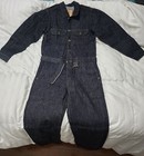 Twerd.mfg Coveralls Indigo Selvedge Denim IH Motorcycle Levi Racing Overall RRL