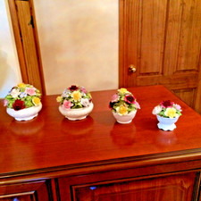 Vintage Colport Bone Flower Bouquets