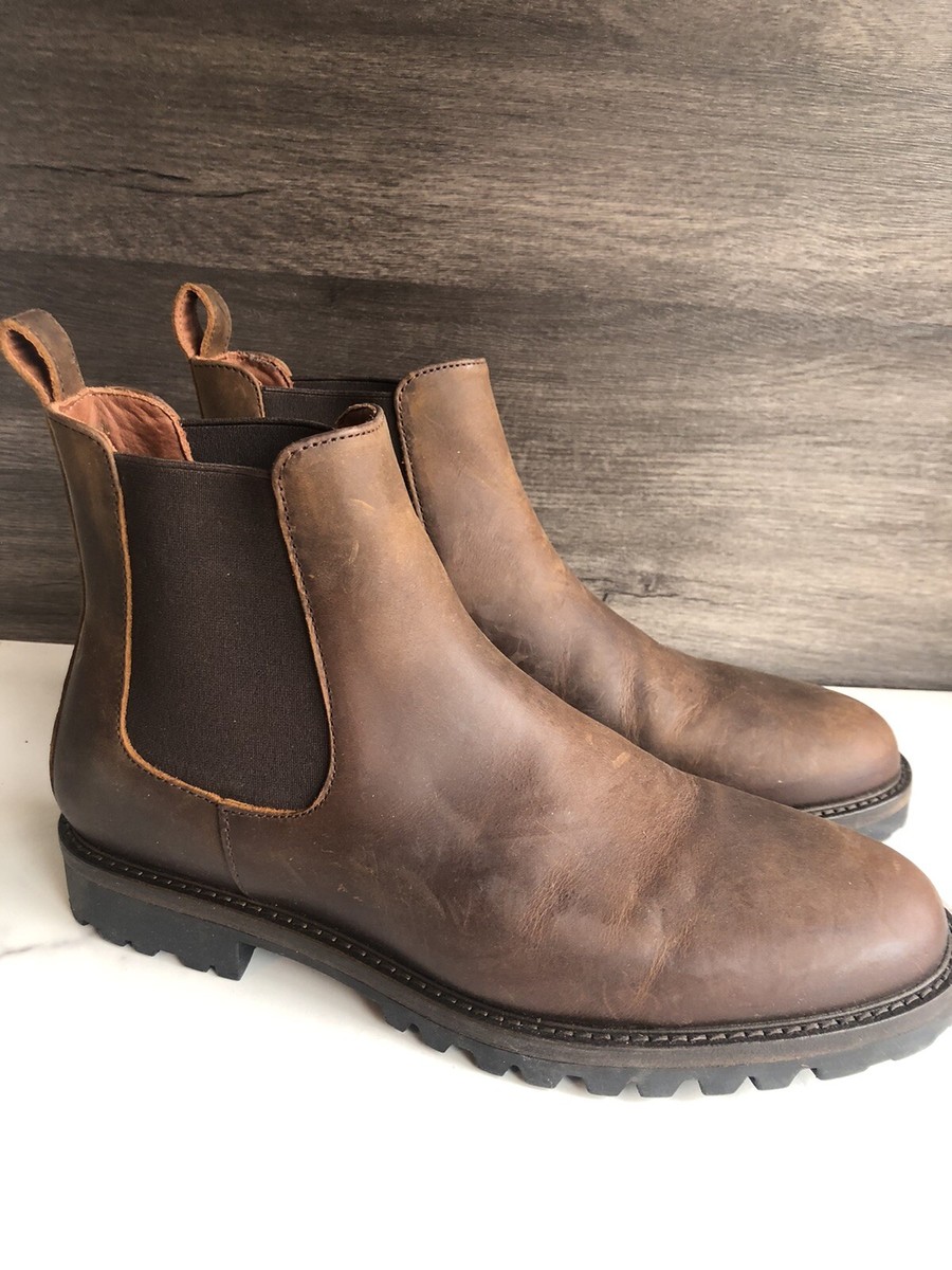 PORTLAND LEATHER Patina Footwear Chelsea Boots Men display picture 3